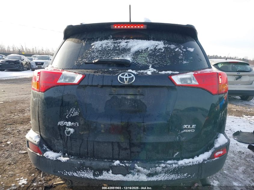2013 Toyota Rav4 Xle VIN: 2T3RFREV5DW053826 Lot: 43951903
