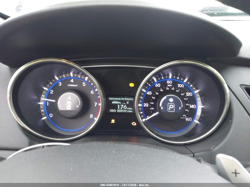 2012 Hyundai Sonata Se 2.0T VIN: 5NPEC4AB2CH464273 Lot: 43951910