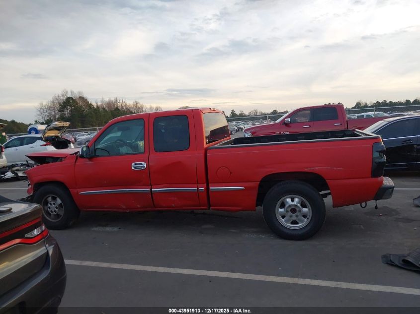 2002 GMC Sierra 1500 Sle VIN: 2GTEC19T721216970 Lot: 43951913