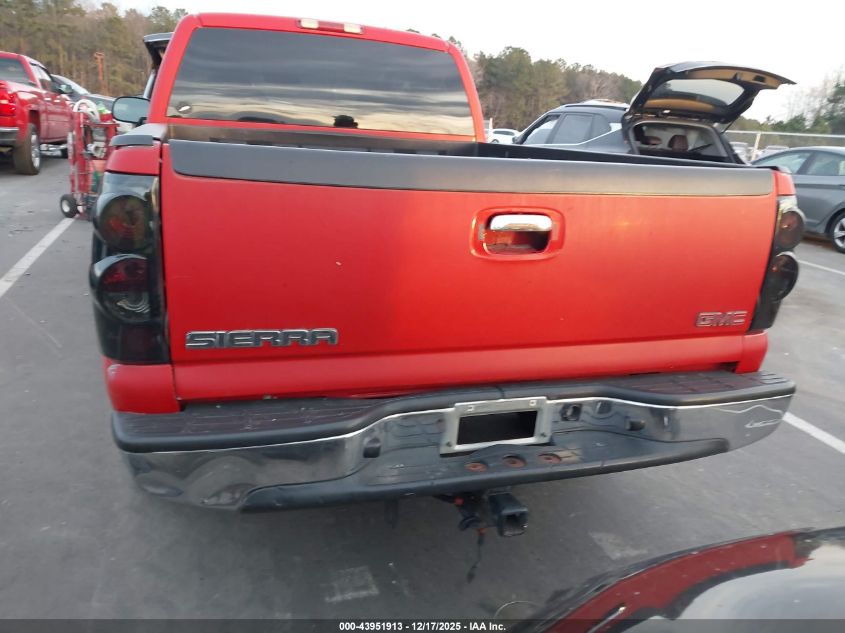 2002 GMC Sierra 1500 Sle VIN: 2GTEC19T721216970 Lot: 43951913