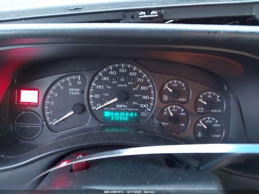 2002 GMC Sierra 1500 Sle VIN: 2GTEC19T721216970 Lot: 43951913