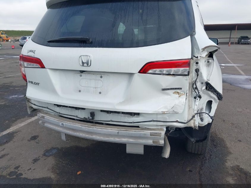 2021 Honda Pilot 2Wd Touring 8 Passenger VIN: 5FNYF5H94MB036797 Lot: 43951915