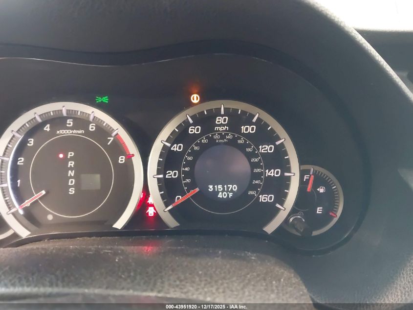 2009 Acura Tsx VIN: JH4CU26639C004921 Lot: 43951920