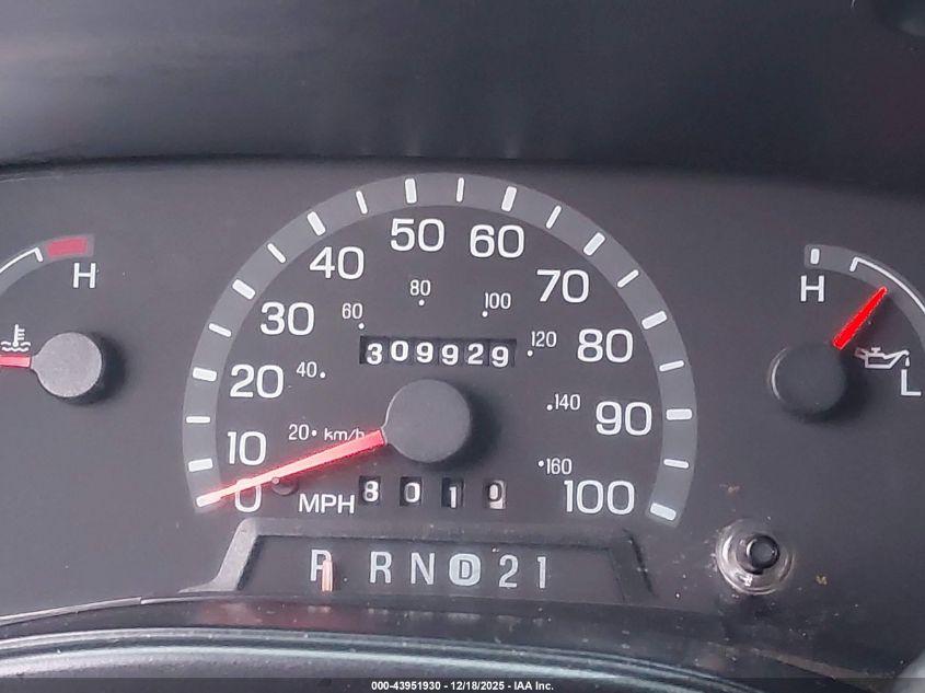 2002 Ford E-250 Commercial/Recreational VIN: 1FTNE24L52HA14486 Lot: 43951930