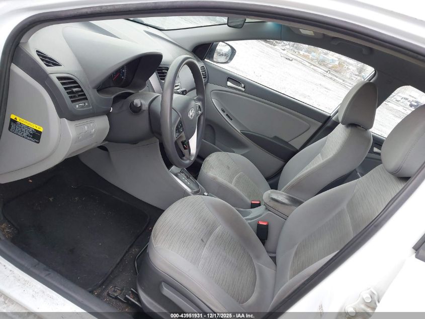 2017 Hyundai Accent Value Edition VIN: KMHCT4AE3HU352883 Lot: 43951931