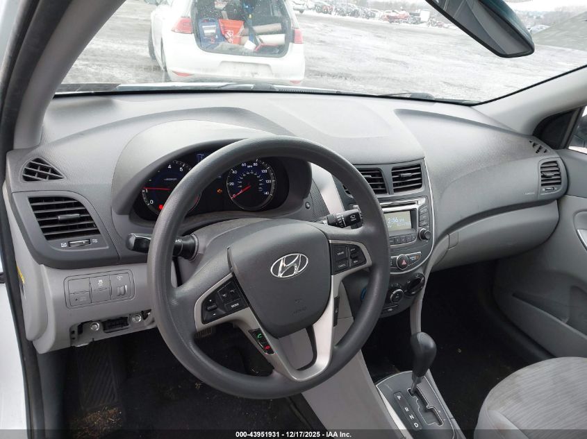 2017 Hyundai Accent Value Edition VIN: KMHCT4AE3HU352883 Lot: 43951931