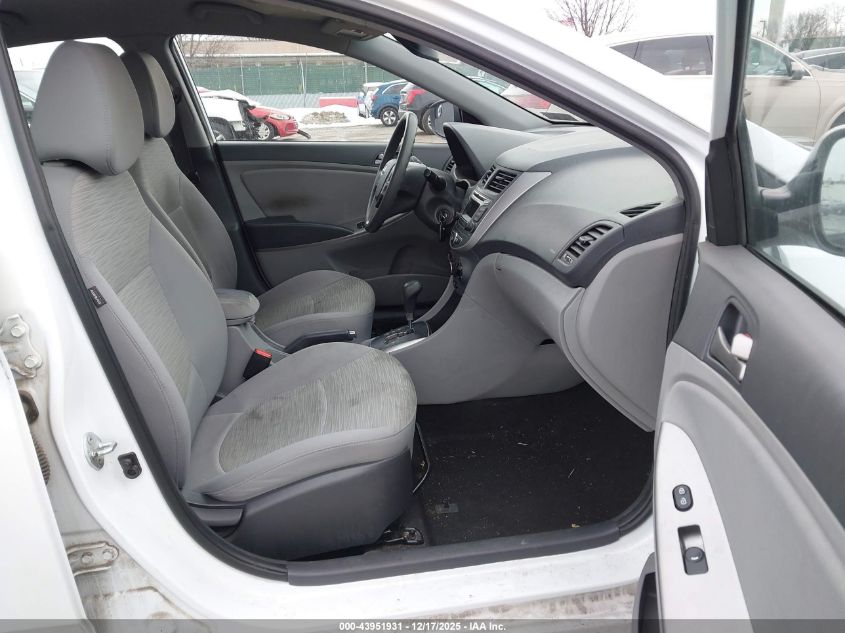 2017 Hyundai Accent Value Edition VIN: KMHCT4AE3HU352883 Lot: 43951931