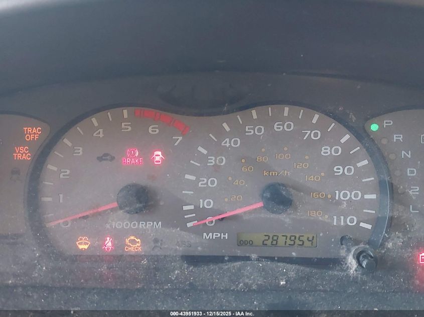 2002 Toyota Sequoia Sr5 V8 VIN: 5TDZT34A92S075203 Lot: 43951933