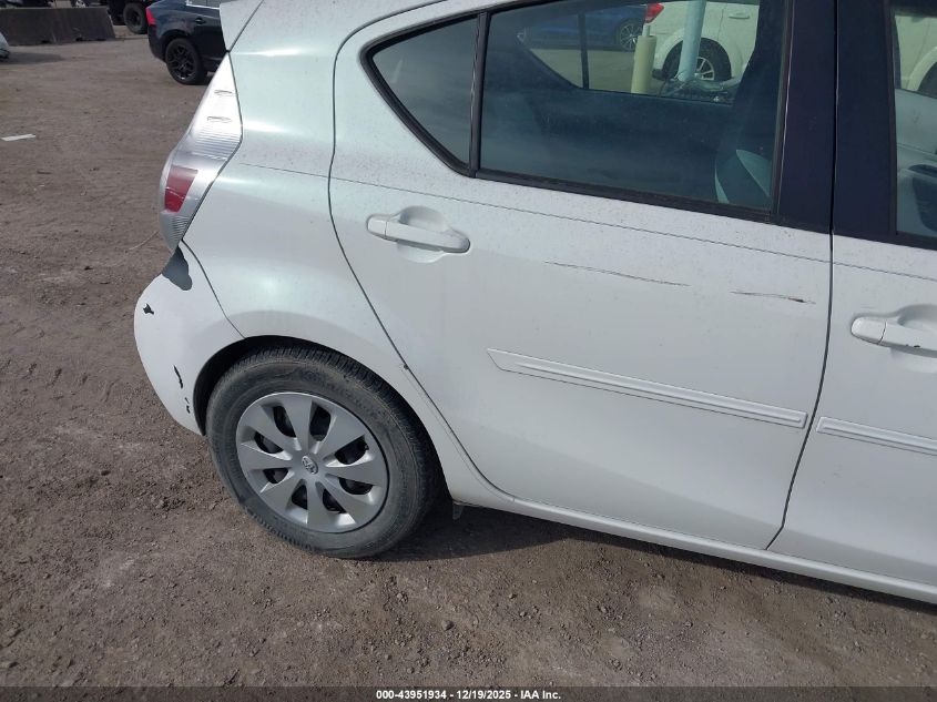 2013 Toyota Prius C One VIN: JTDKDTB36D1058619 Lot: 43951934