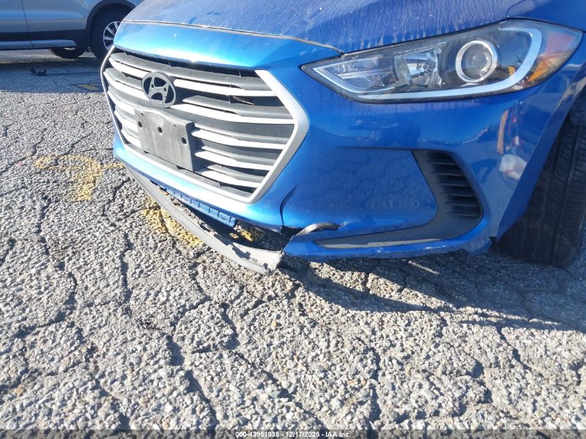 2018 Hyundai Elantra Se VIN: KMHD74LF5JU613449 Lot: 43951935