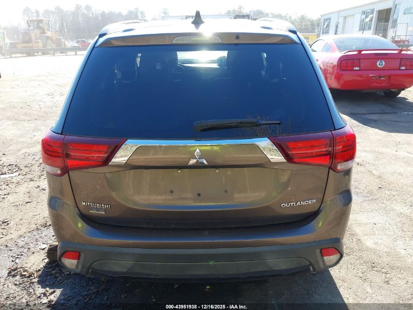 2018 Mitsubishi Outlander Le/Se/Sel VIN: JA4AD3A34JZ063063 Lot: 43951938