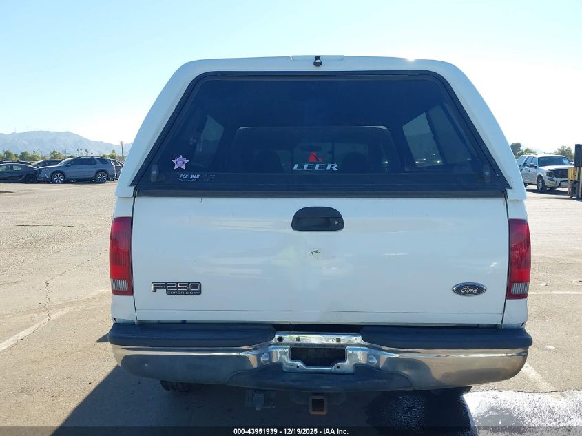 2000 Ford F-250 Lariat/Xl/Xlt VIN: 1FTNX20F4YED42843 Lot: 43951939