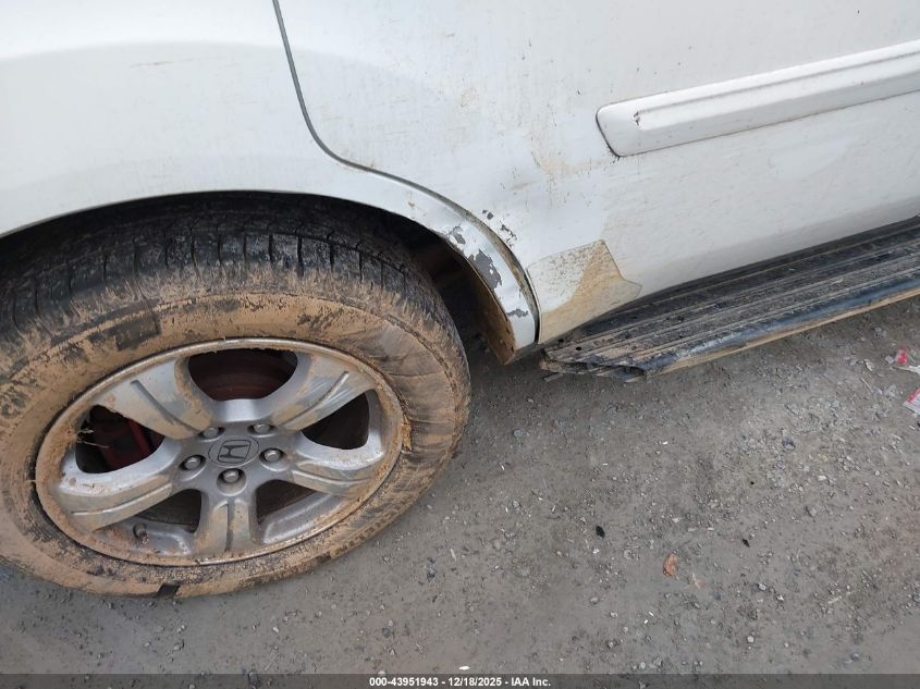 2012 Honda Pilot Ex-L VIN: 5FNYF4H58CB004926 Lot: 43951943