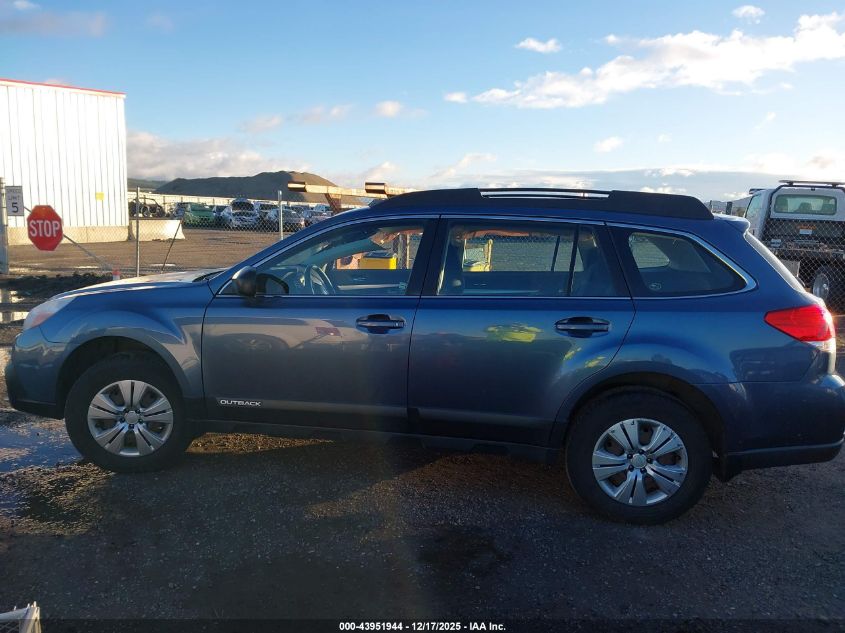 2013 Subaru Outback 2.5I VIN: 4S4BRBAC5D3311796 Lot: 43951944