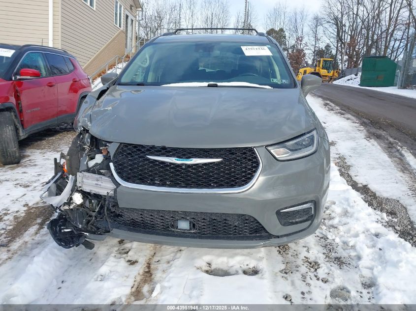 2021 Chrysler Pacifica Hybrid Touring L VIN: 2C4RC1L7XMR603286 Lot: 43951946