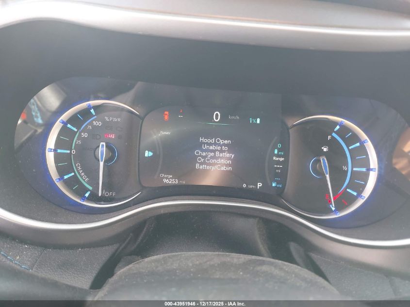 2021 Chrysler Pacifica Hybrid Touring L VIN: 2C4RC1L7XMR603286 Lot: 43951946