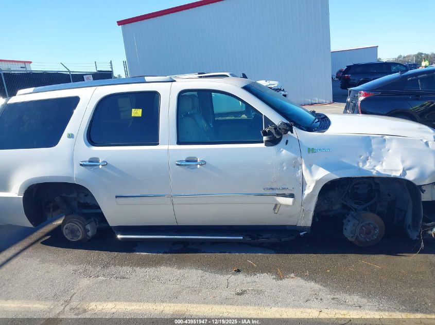 2012 GMC Yukon Hybrid Denali VIN: 1GKS1GEJ3CR180689 Lot: 43951947