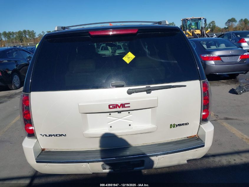 2012 GMC Yukon Hybrid Denali VIN: 1GKS1GEJ3CR180689 Lot: 43951947