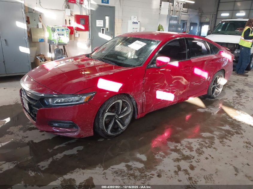 2018 Honda Accord Sport VIN: 1HGCV1F3XJA046261 Lot: 43951951