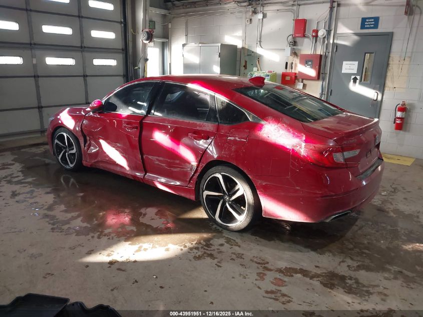 2018 Honda Accord Sport VIN: 1HGCV1F3XJA046261 Lot: 43951951
