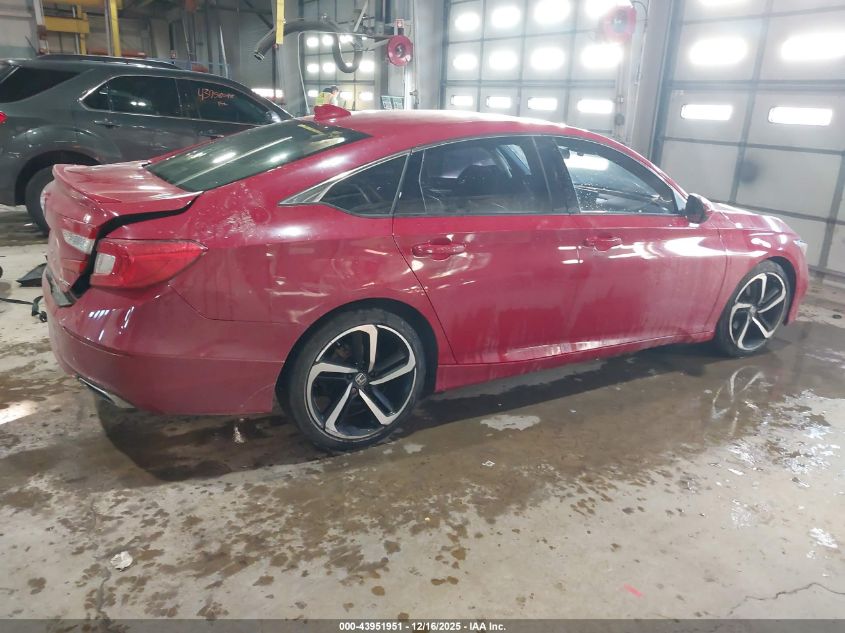 2018 Honda Accord Sport VIN: 1HGCV1F3XJA046261 Lot: 43951951