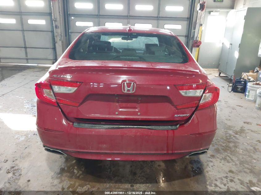 2018 Honda Accord Sport VIN: 1HGCV1F3XJA046261 Lot: 43951951