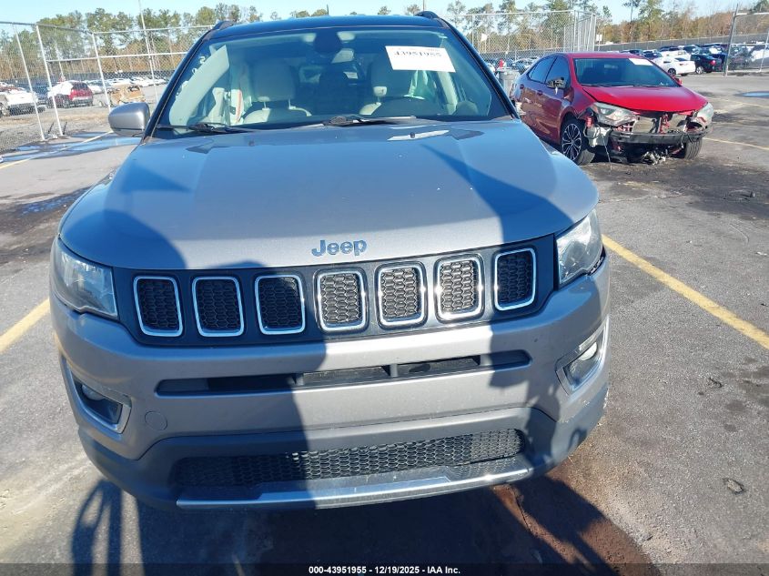 2020 Jeep Compass Limited Fwd VIN: 3C4NJCCB2LT211287 Lot: 43951955