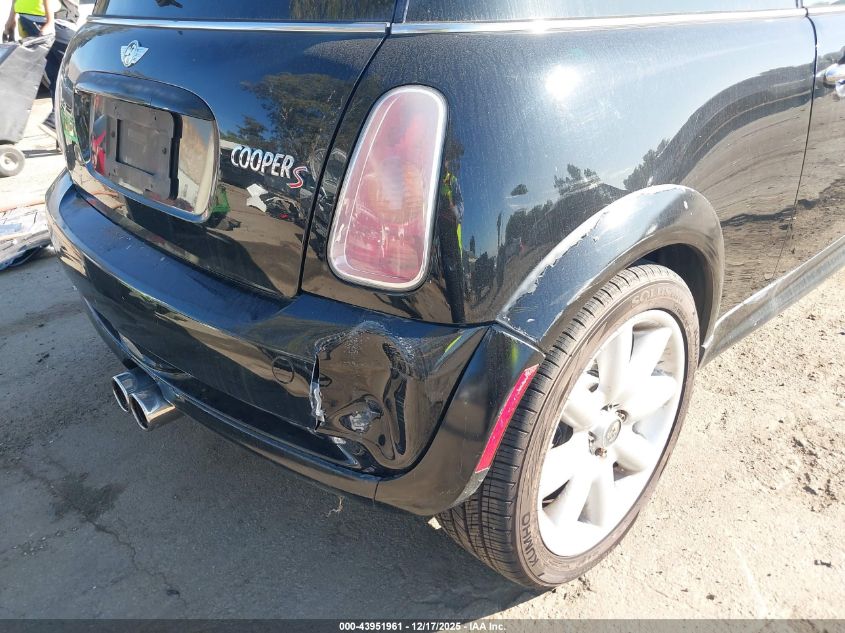 2003 Mini Cooper S VIN: WMWRE33443TD65874 Lot: 43951961