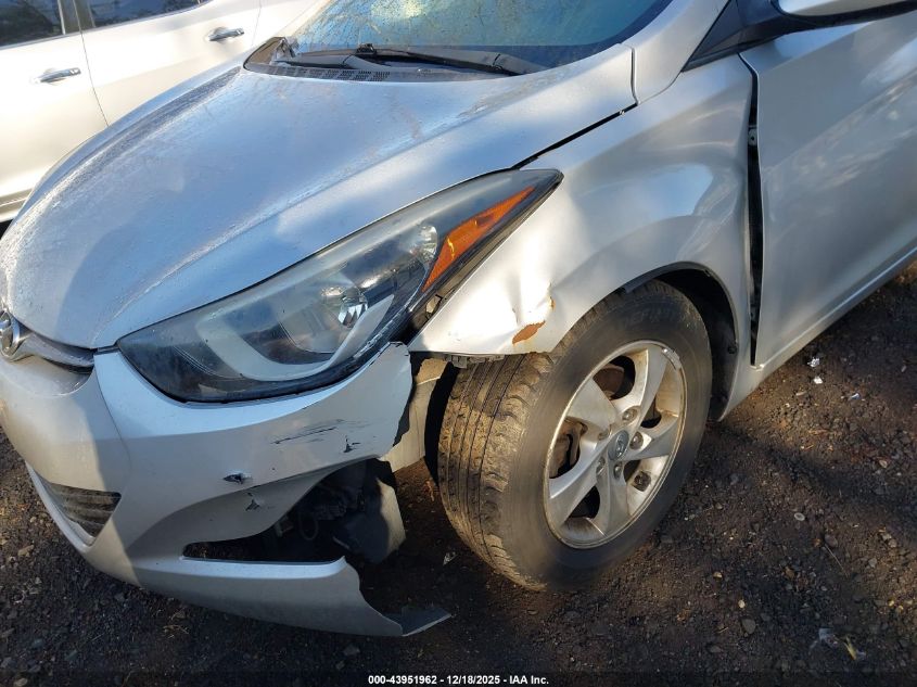 2015 Hyundai Elantra Se VIN: KMHDH4AE5FU389470 Lot: 43951962