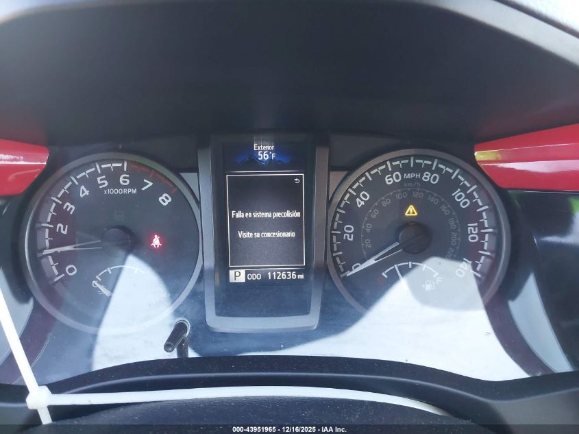 2018 Toyota Tacoma Trd Off Road VIN: 3TMCZ5AN5JM144085 Lot: 43951965