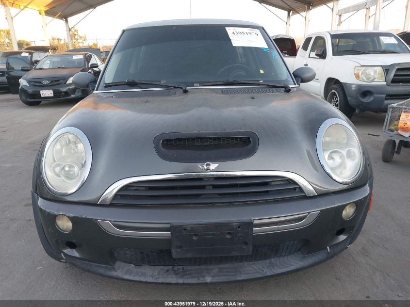 2006 Mini Cooper S VIN: WMWRE33556TN28736 Lot: 43951979