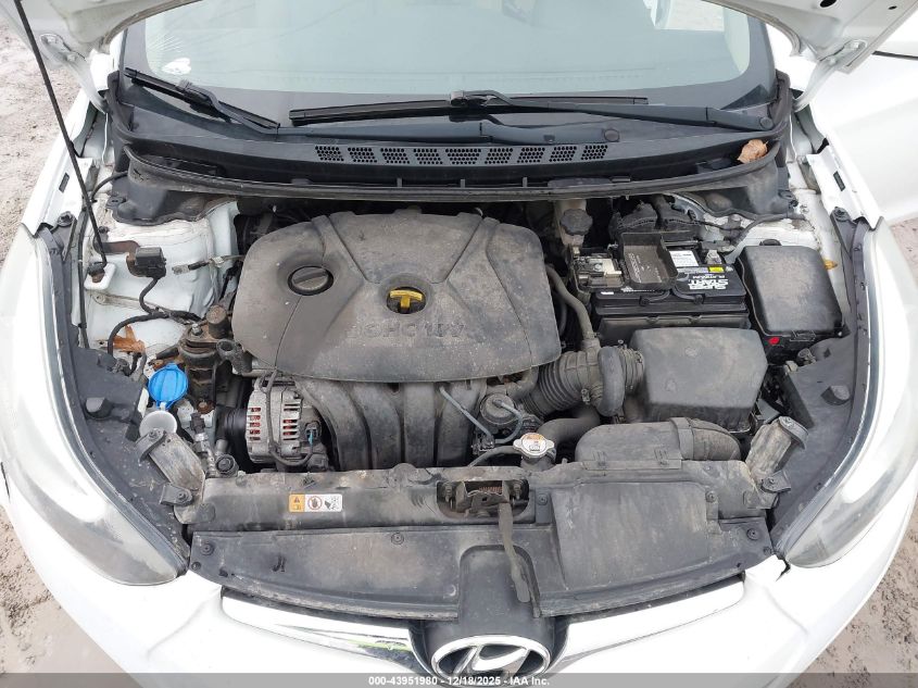 2016 Hyundai Elantra Se VIN: 5NPDH4AE4GH653469 Lot: 43951980