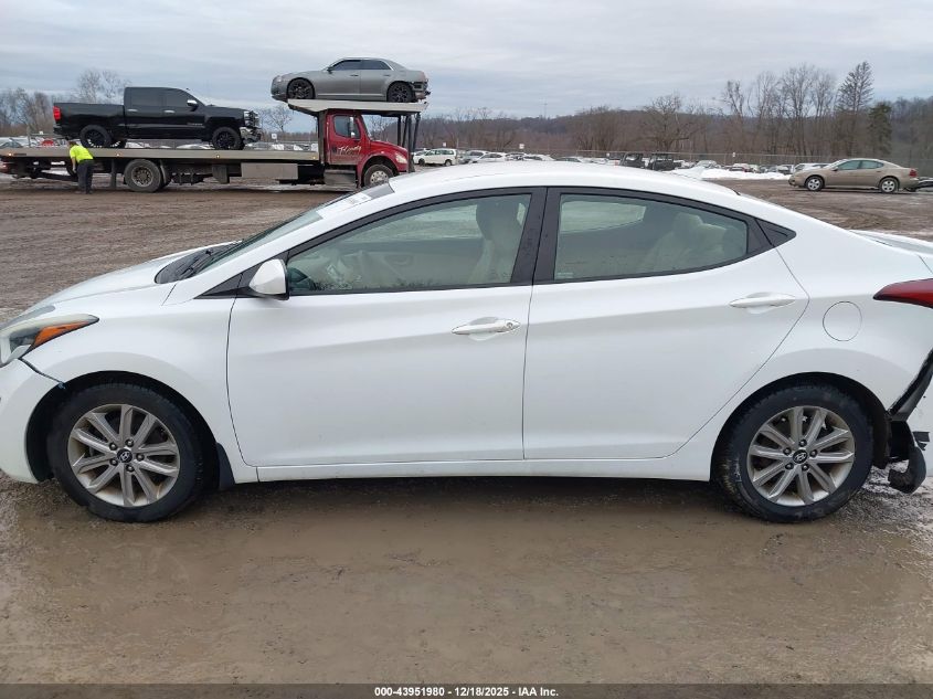 2016 Hyundai Elantra Se VIN: 5NPDH4AE4GH653469 Lot: 43951980