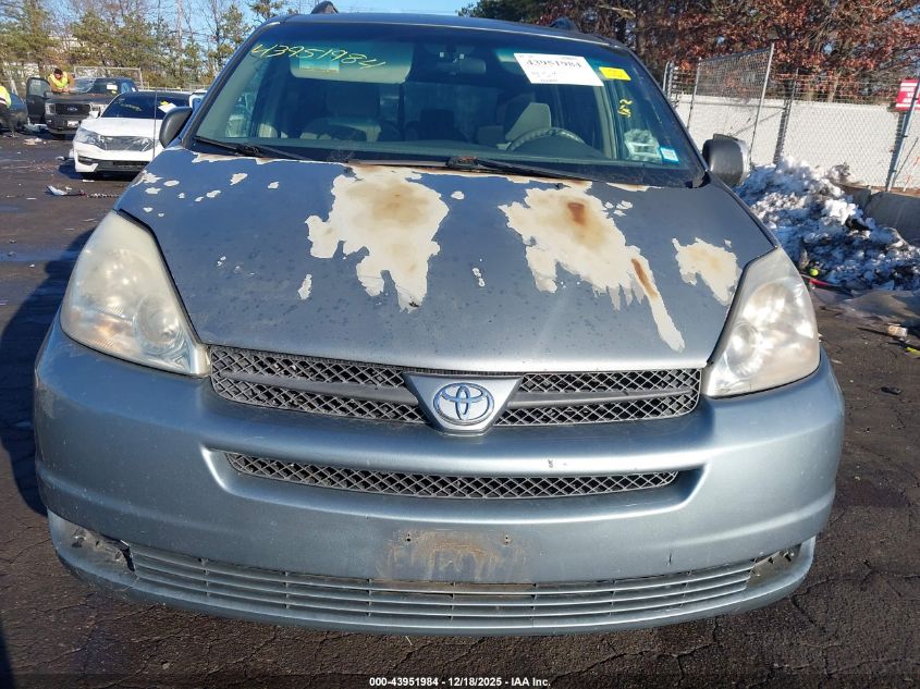 2005 Toyota Sienna Le VIN: 5TDZA23C75S310799 Lot: 43951984