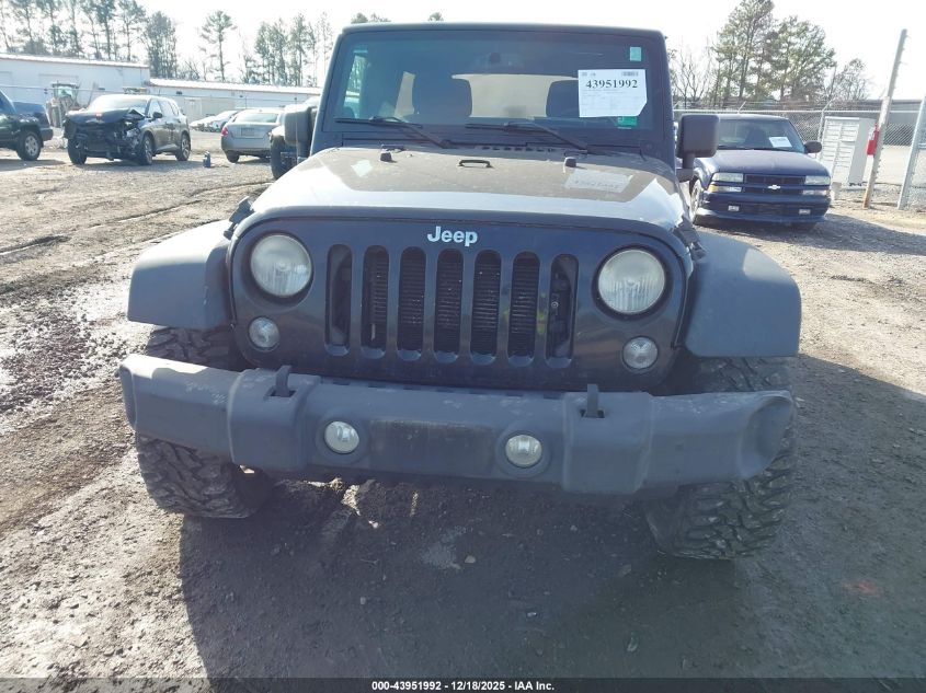 2014 Jeep Wrangler Unlimited Sport VIN: 1C4BJWDGXEL146038 Lot: 43951992