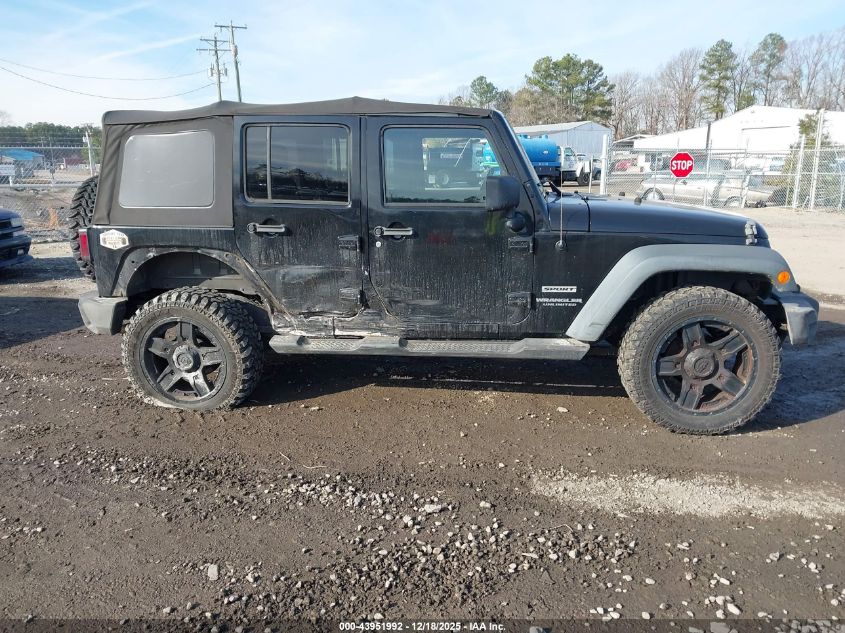 2014 Jeep Wrangler Unlimited Sport VIN: 1C4BJWDGXEL146038 Lot: 43951992