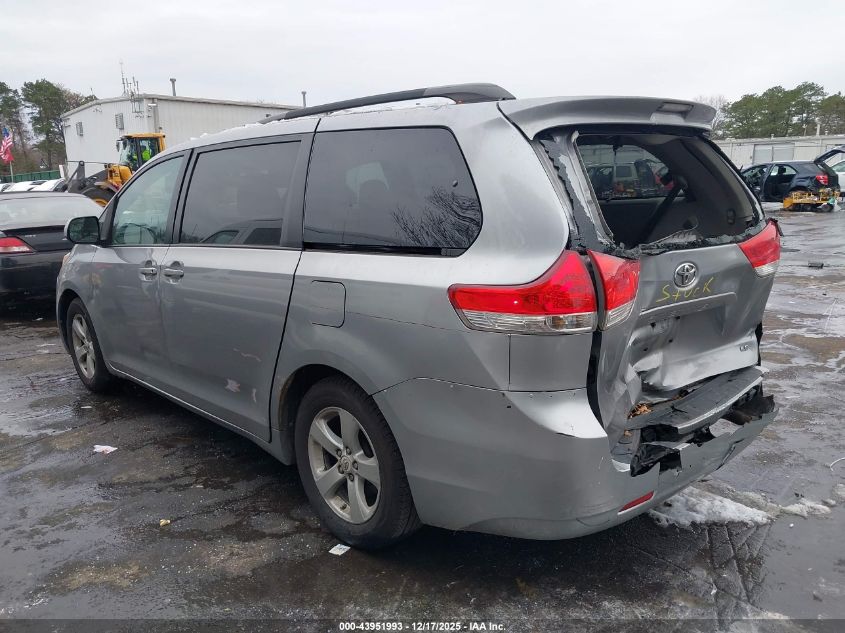 2011 Toyota Sienna Le V6 VIN: 5TDKK3DC5BS024738 Lot: 43951993