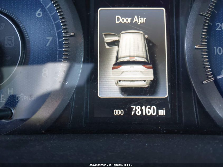 2018 Toyota Sienna Le 8 Passenger VIN: 5TDKZ3DC1JS946868 Lot: 43952003