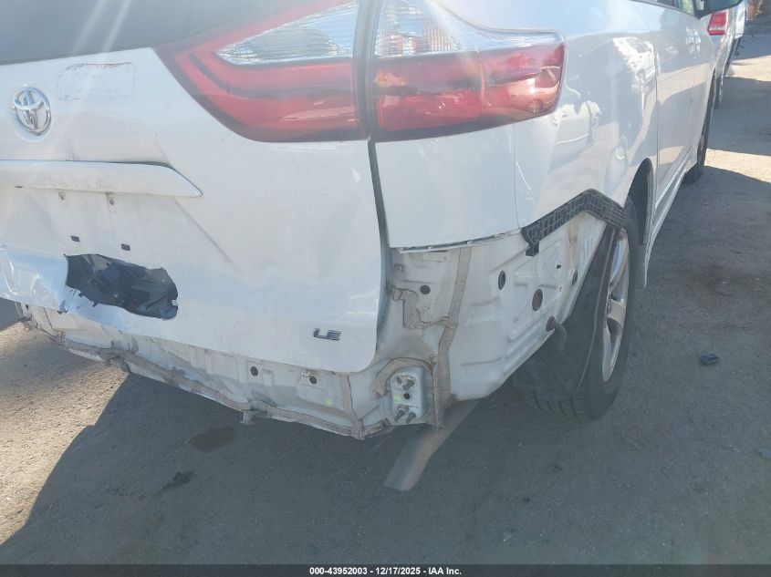 2018 Toyota Sienna Le 8 Passenger VIN: 5TDKZ3DC1JS946868 Lot: 43952003