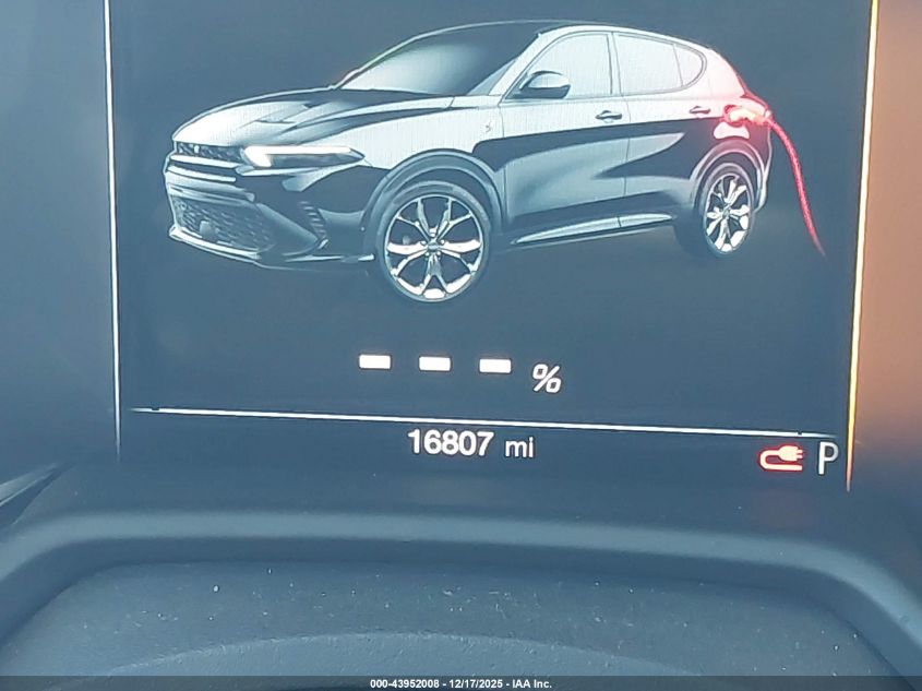 2024 Dodge Hornet R/T Plus Eawd VIN: ZACPDFDW9R3A20816 Lot: 43952008