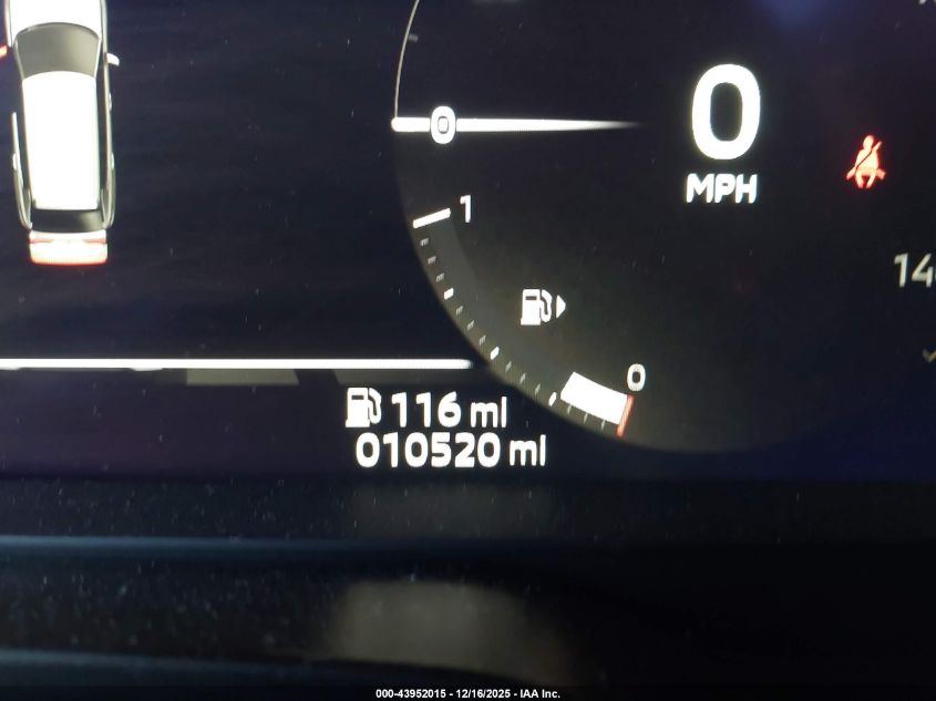 2025 Mitsubishi Outlander Se 2.5 2Wd VIN: JA4J3VA80SZ032016 Lot: 43952015