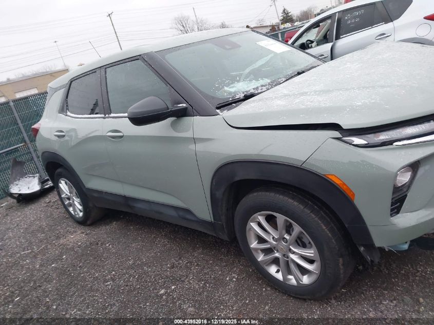 2025 Chevrolet Trailblazer Fwd Ls VIN: KL79MMSL7SB065703 Lot: 43952016