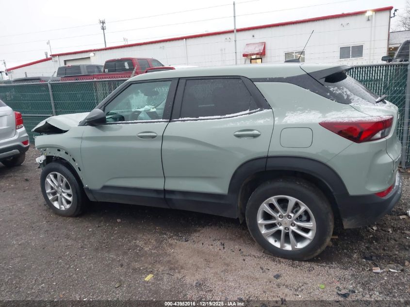 2025 Chevrolet Trailblazer Fwd Ls VIN: KL79MMSL7SB065703 Lot: 43952016
