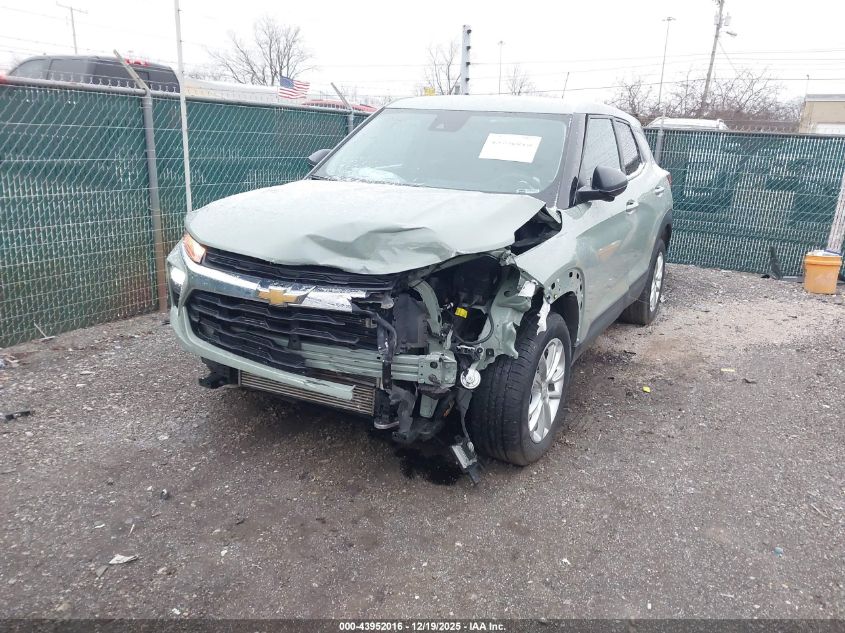 2025 Chevrolet Trailblazer Fwd Ls VIN: KL79MMSL7SB065703 Lot: 43952016