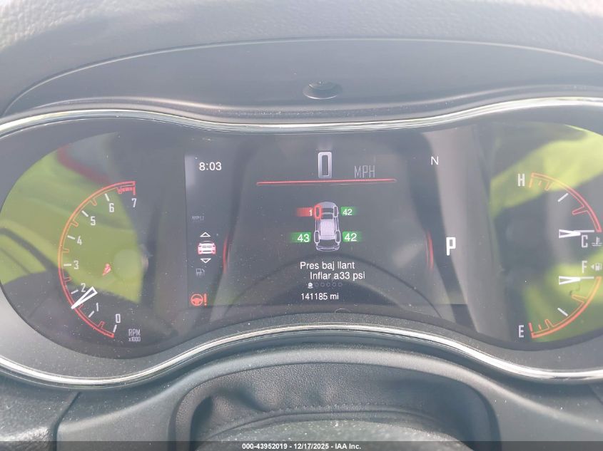 2014 Dodge Durango Limited VIN: 1C4RDHDG5EC286208 Lot: 43952019