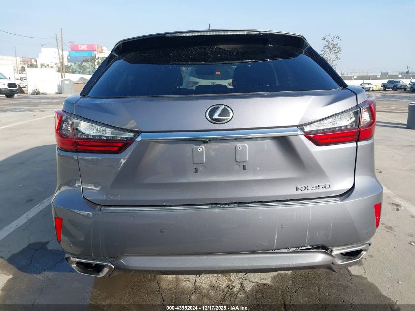 2018 Lexus Rx 350 VIN: 2T2ZZMCA4JC094525 Lot: 43952024