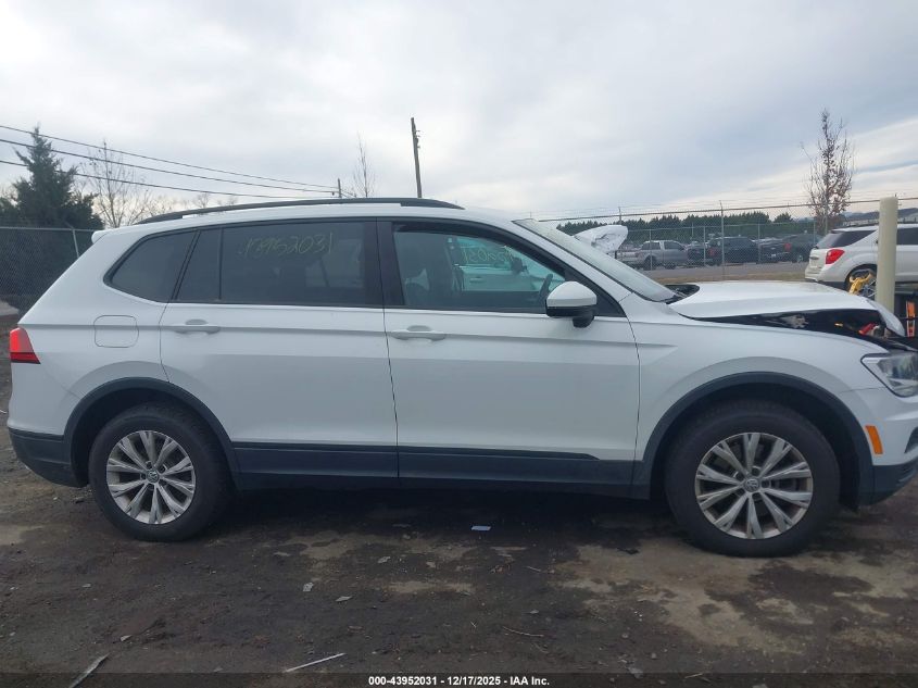 2018 Volkswagen Tiguan 2.0T S VIN: 3VV0B7AX8JM071770 Lot: 43952031