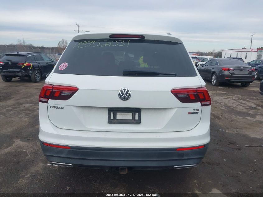 2018 Volkswagen Tiguan 2.0T S VIN: 3VV0B7AX8JM071770 Lot: 43952031
