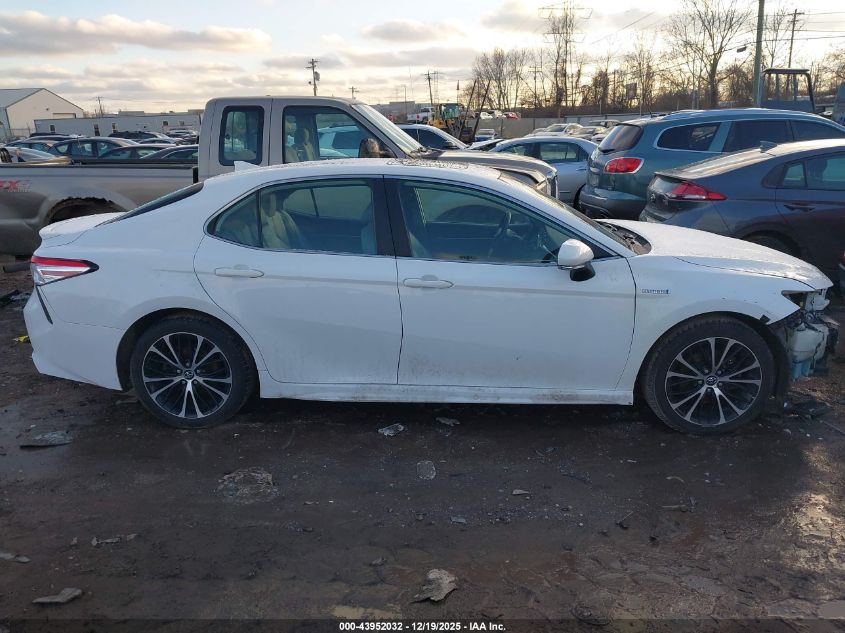 2020 Toyota Camry Hybrid Se VIN: 4T1J31AK8LU529240 Lot: 43952032