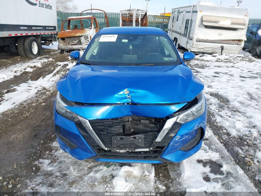 2020 Nissan Sentra Sv Xtronic Cvt VIN: 3N1AB8CV0LY308447 Lot: 43952033